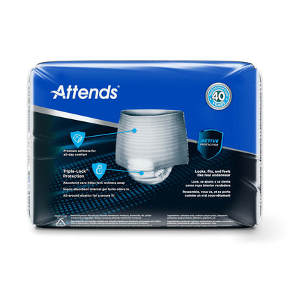Attends® Discreet Men's Underwear, Level 5