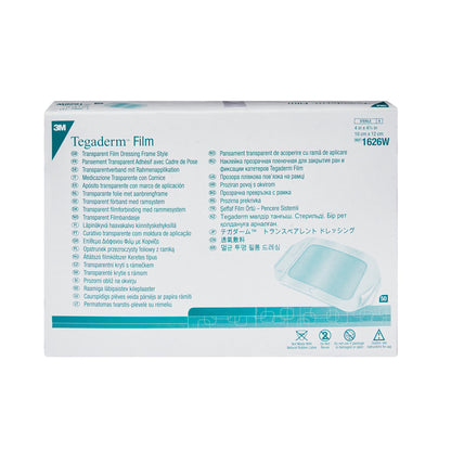 3M™ Tegaderm™ Transparent Film Dressing, 4 x 4-3/4 Inch