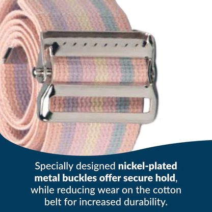 Posey® Gait Belt, Nickel Buckle