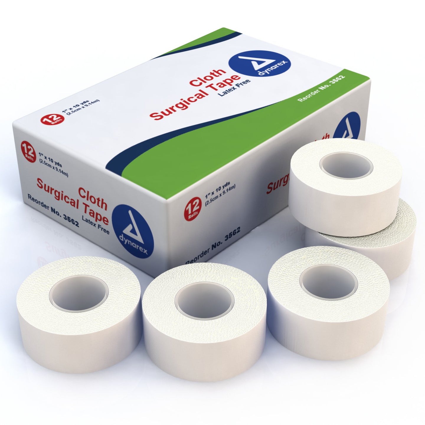 Dynarex® Cloth Medical Tape, 1 Inch x 10 Yard