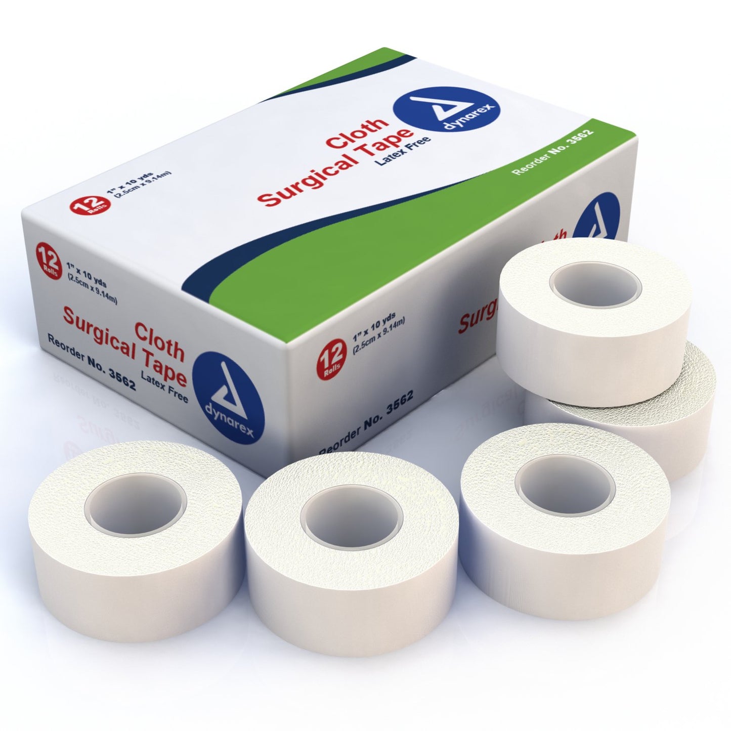 Dynarex® Cloth Medical Tape, 1 Inch x 10 Yard