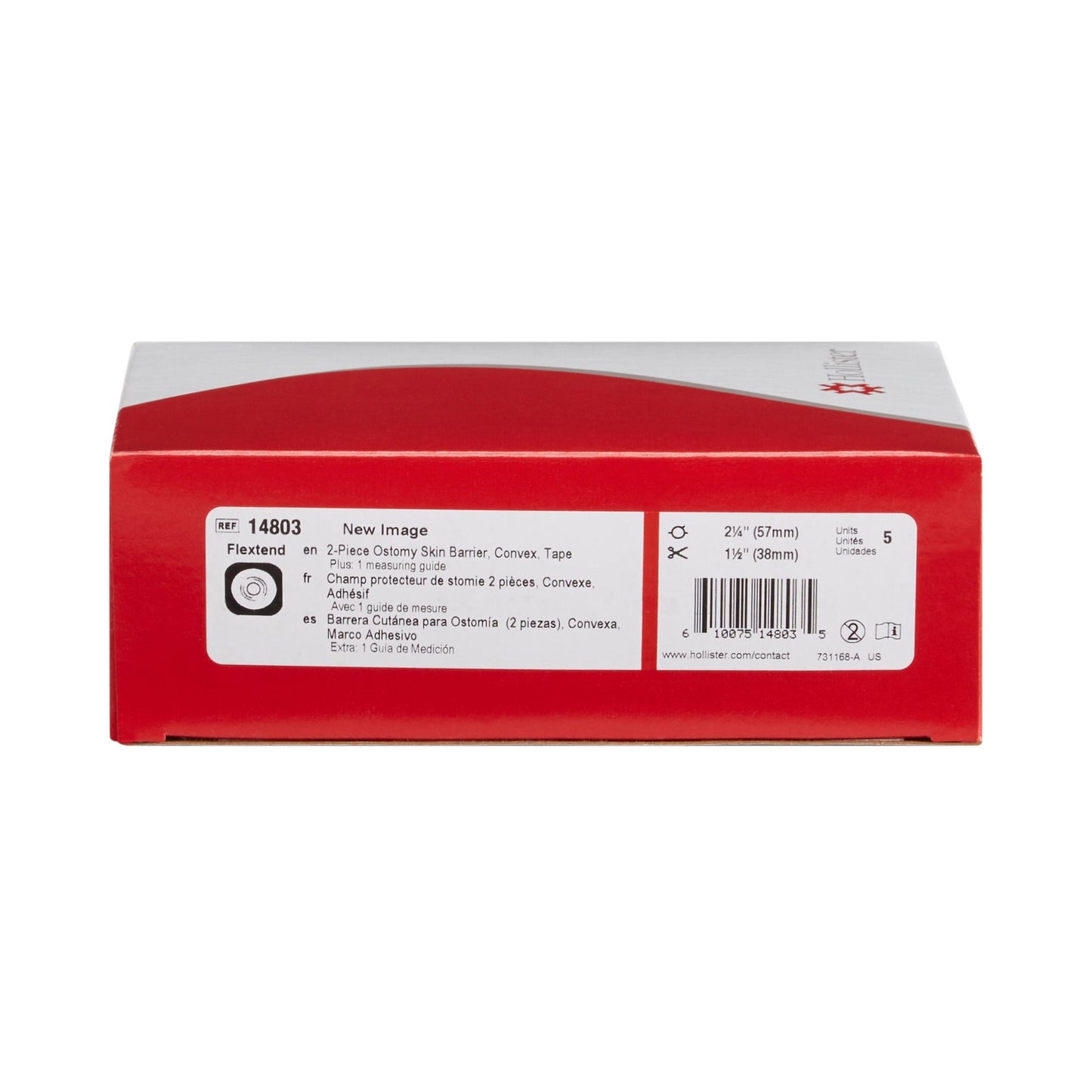 FlexTend™ Extended Wear Ostomy Barrier, Cut to fit up to 38 mm Stomas