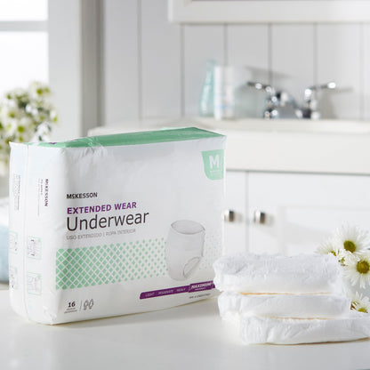 McKesson Extended Wear Maximum Absorbency Underwear