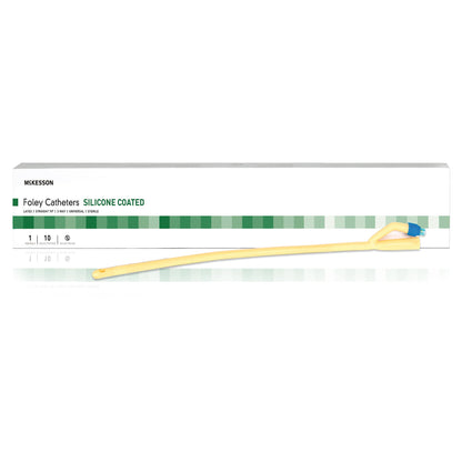 McKesson Silicone Coated Latex Foley Catheter, 24 Fr.