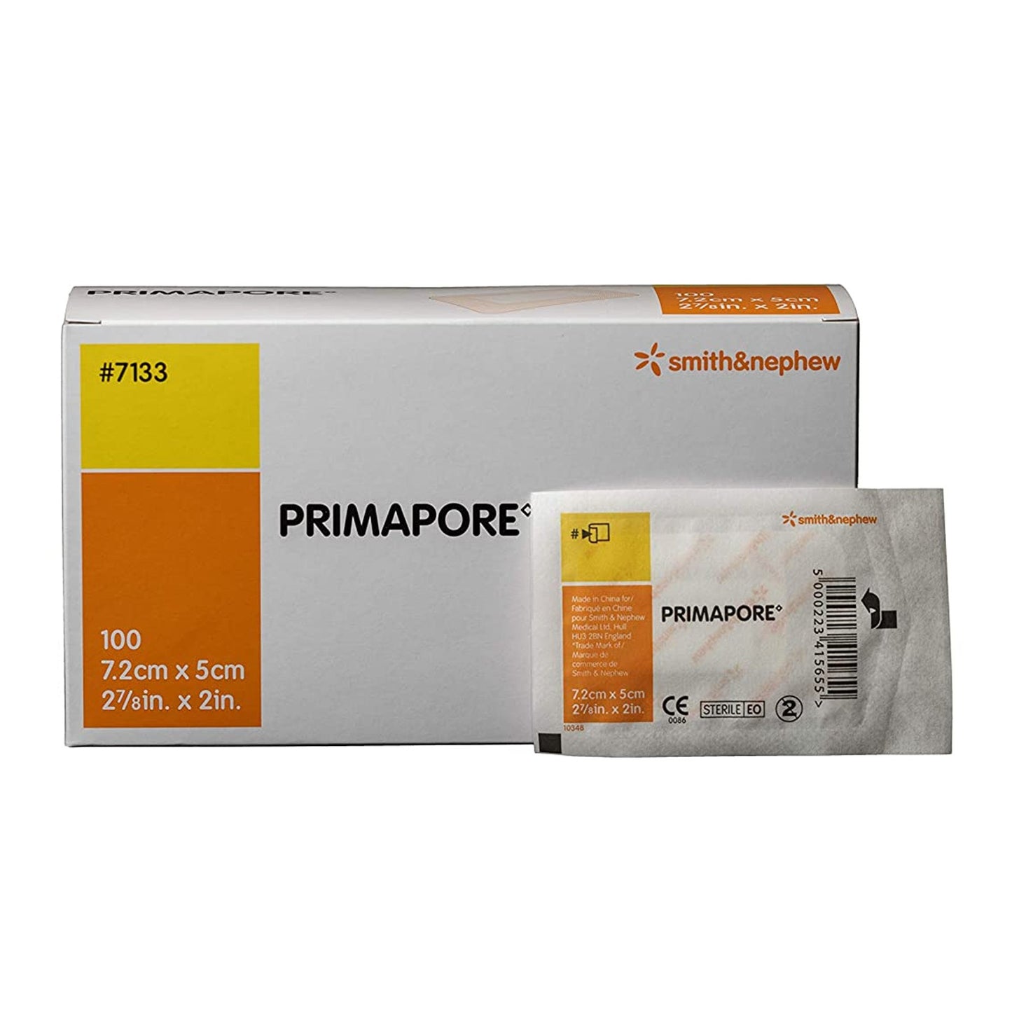 Primapore Adhesive Dressing, White