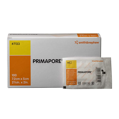 Primapore Adhesive Dressing, White