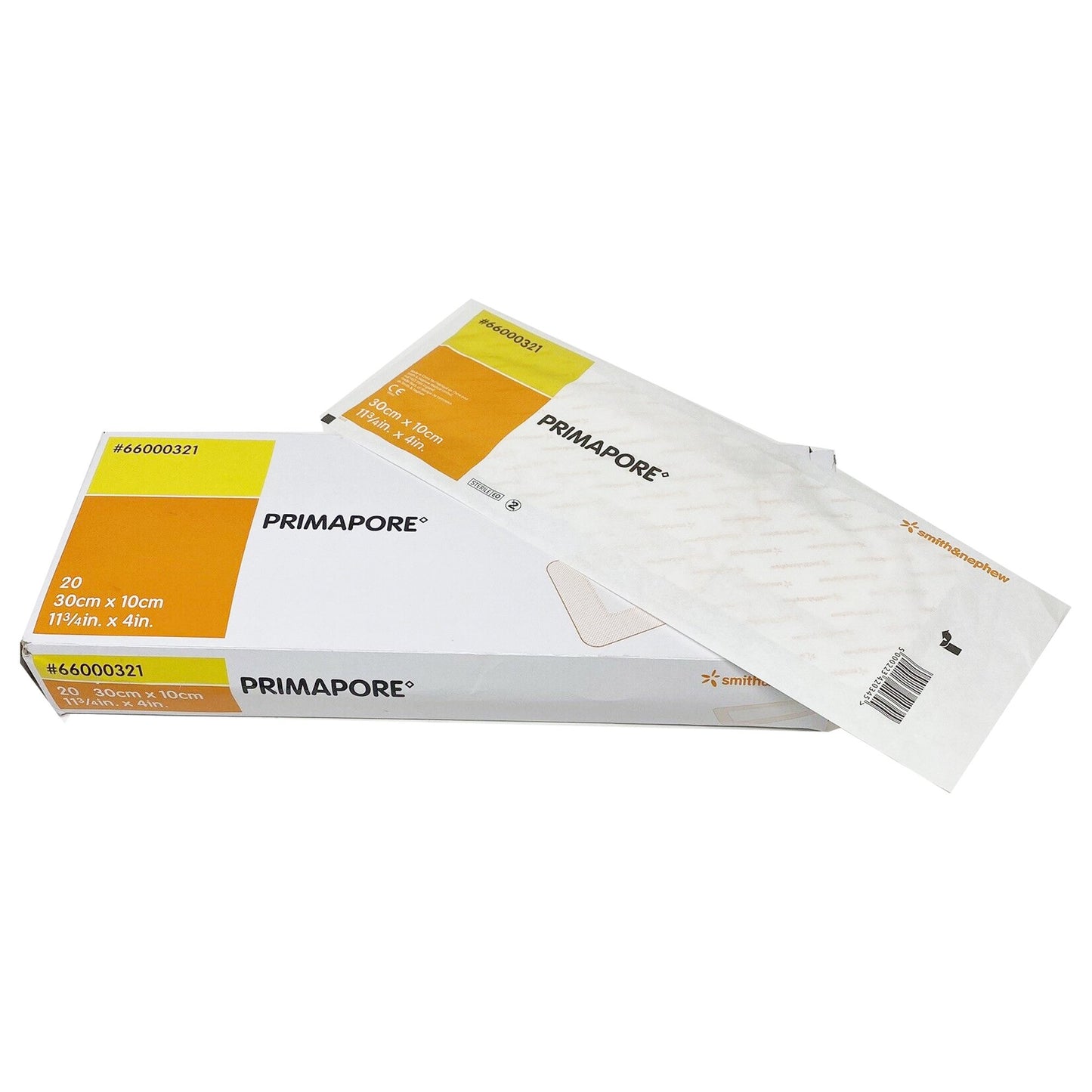 Primapore Adhesive Dressing, White