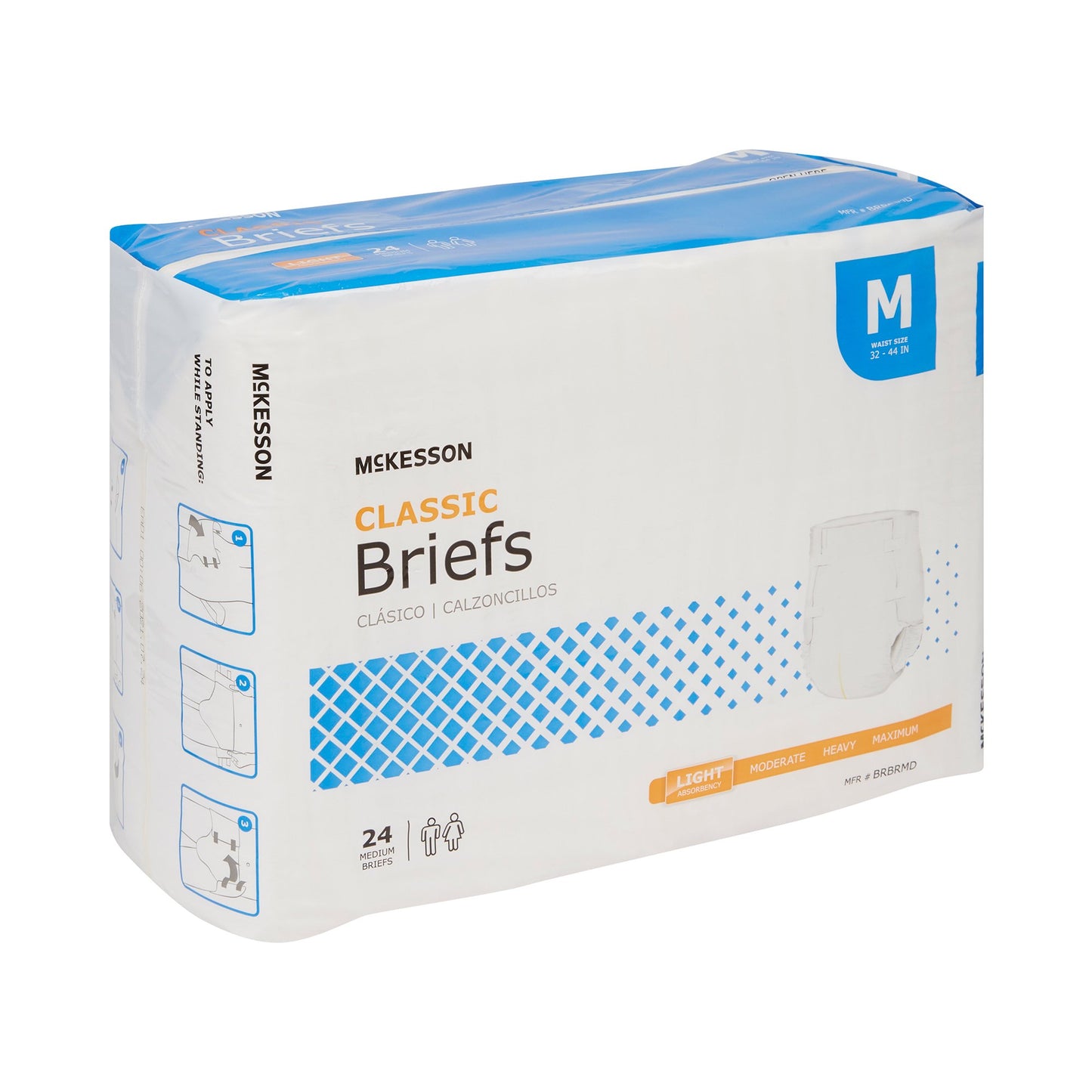 McKesson Classic Light Absorbency Incontinence Brief