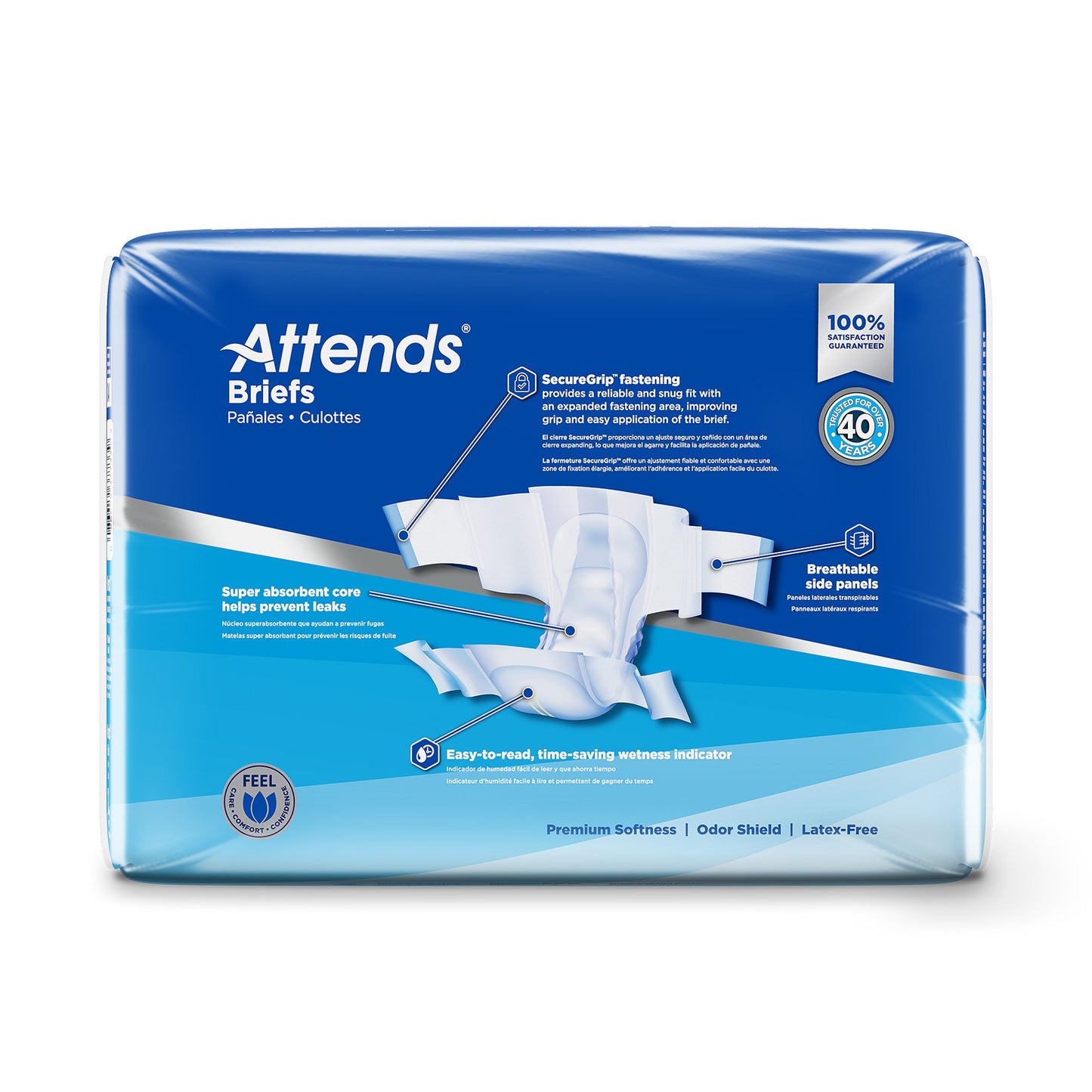 Attends® Heavy Absorbency Briefs, Extra Large