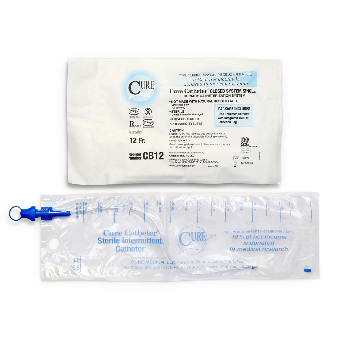 Cure Catheter™ Intermittent Catheter Tray