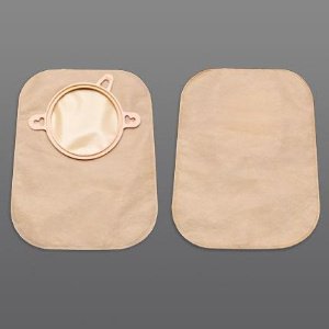 New Image™ 18753 Two-Piece Beige Ostomy Pouch, Pre-cut to Fit 57 mm Stomas