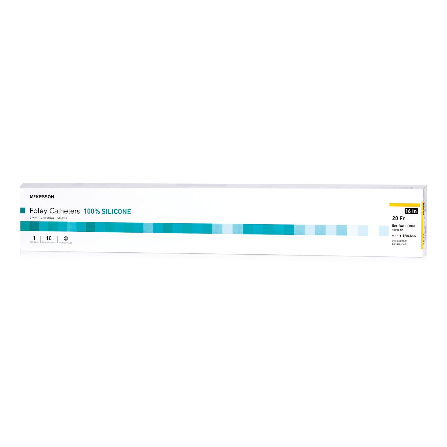 McKesson Silicone Foley Catheter, Coudé Tip