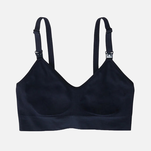 Ingrid + Isabel Basics Pumping + Nursing Bra in Black Size Small