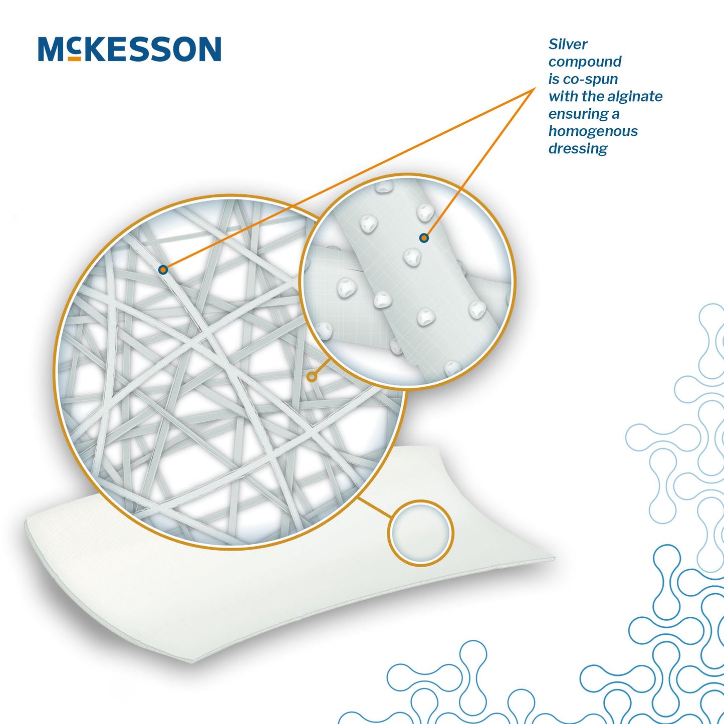 McKesson Calcium Alginate Dressing with Silver