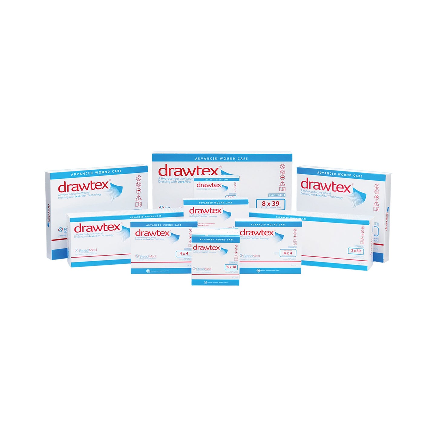 Drawtex® Nonadherent Dressing, White