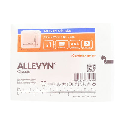 Allevyn Adhesive with Border Foam Dressing