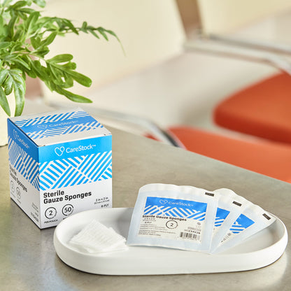 CareStock™ Gauze Sponge, 2 x 2 Inch