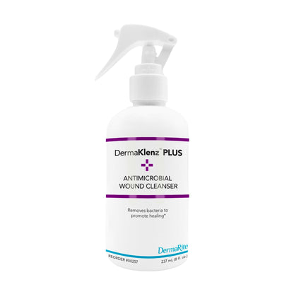 DermaRite®'s DermaKlenz PLUS Wound Cleanser - Spray Bottle, 8 oz.