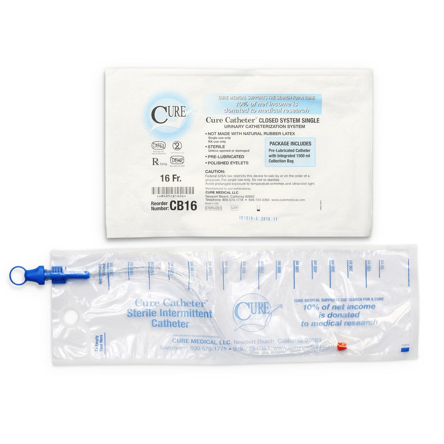 Cure Catheter™ Intermittent Catheter Tray