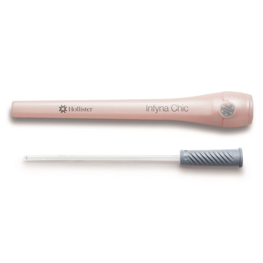 Infyna Chic Hydrophilic-Coated PVC Urethral Catheter, Straight Tip