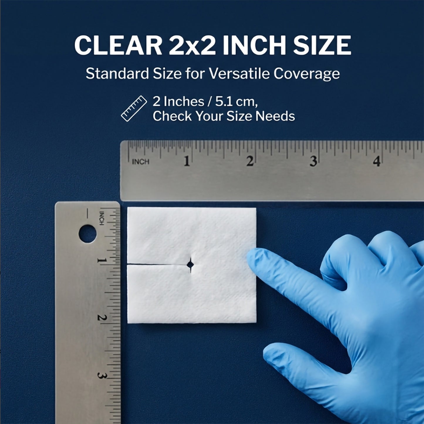 McKesson IV/Drain Split Dressing, 2 x 2 Inch