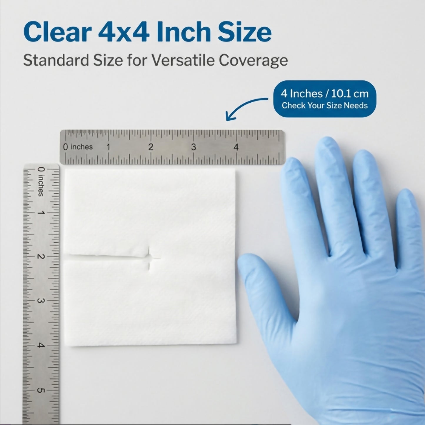 McKesson IV/Drain Split Dressing, 4 x 4 Inch