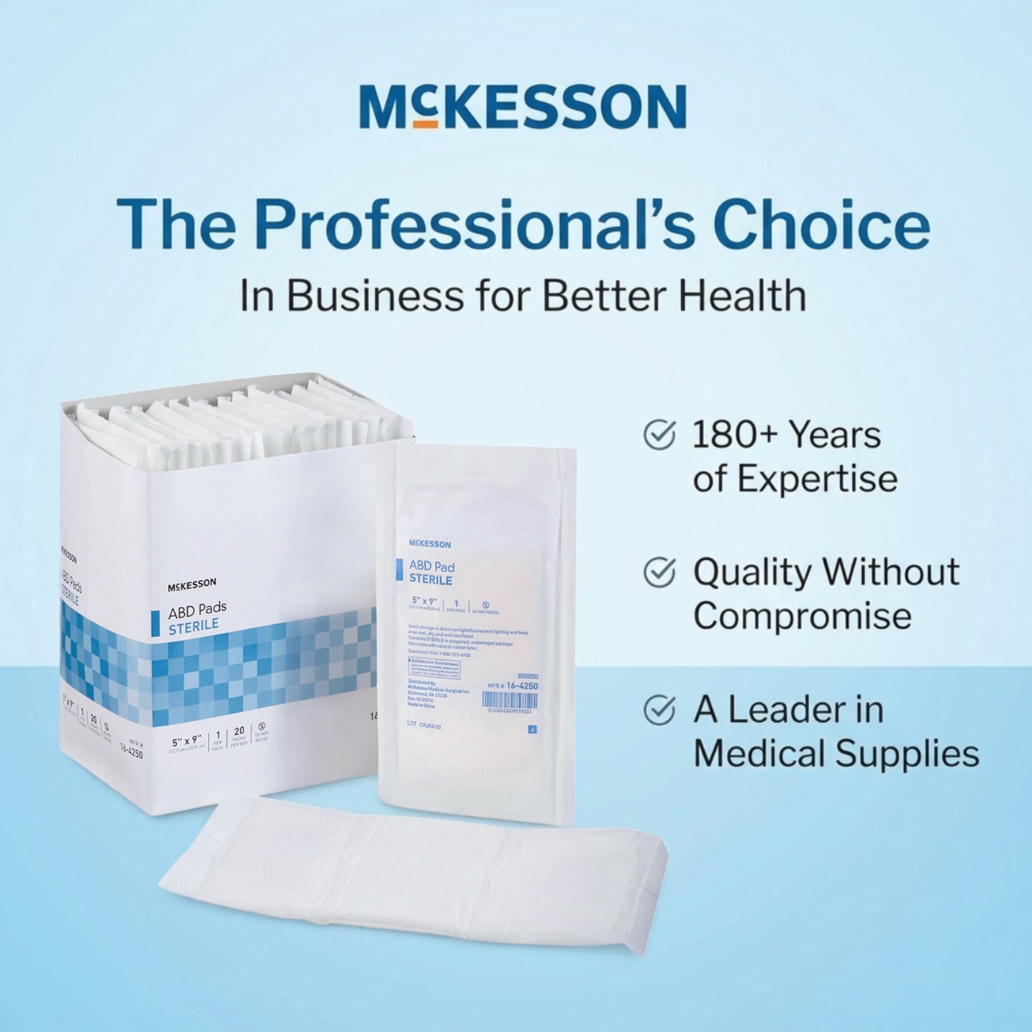 McKesson Sterile Abdominal Pad