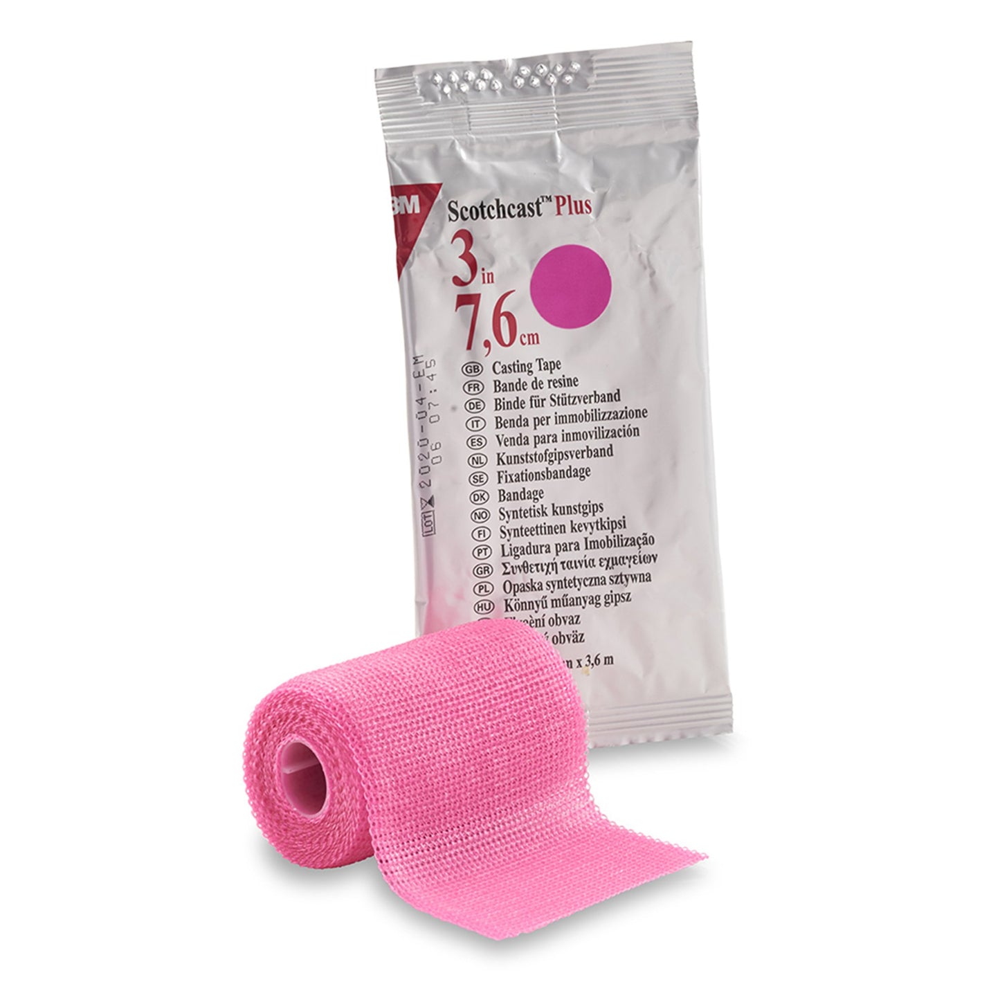 3M™ Scotchcast™ Plus Cast Tape, Bright Pink