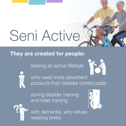 Seni® Active Super Plus Overnight Heavy Absorbent Underwear, 2X-Large