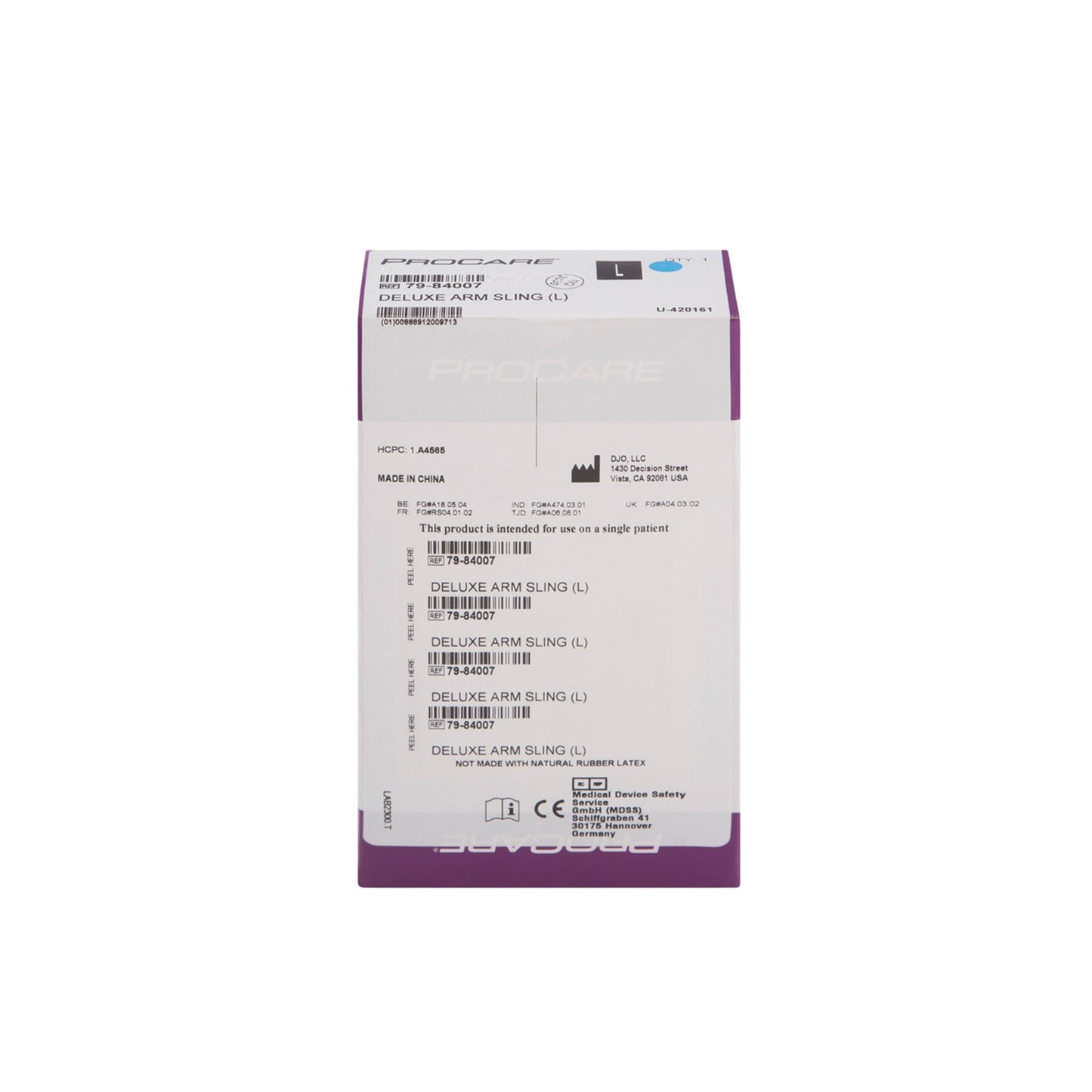 ProCare® Deluxe Arm Sling, Contact Closure