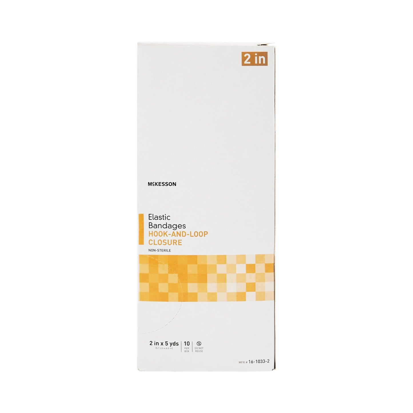 McKesson Hook-and-Loop Closure Elastic Bandage, Tan