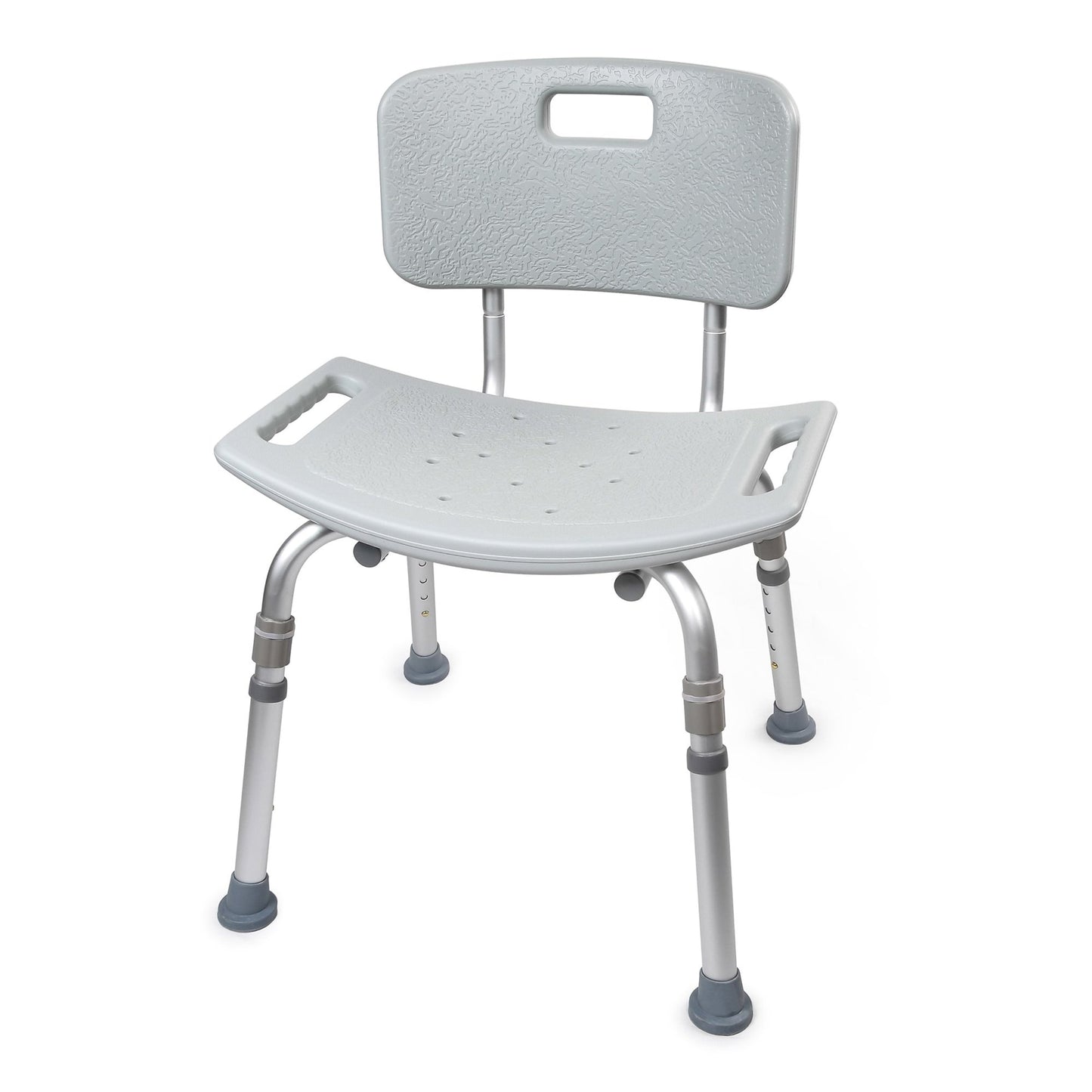 McKesson Aluminum Bath Transfer Bench with Removable Back