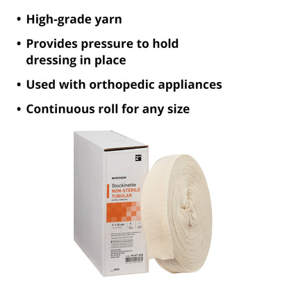 McKesson Beige Cotton Tubular Stockinette