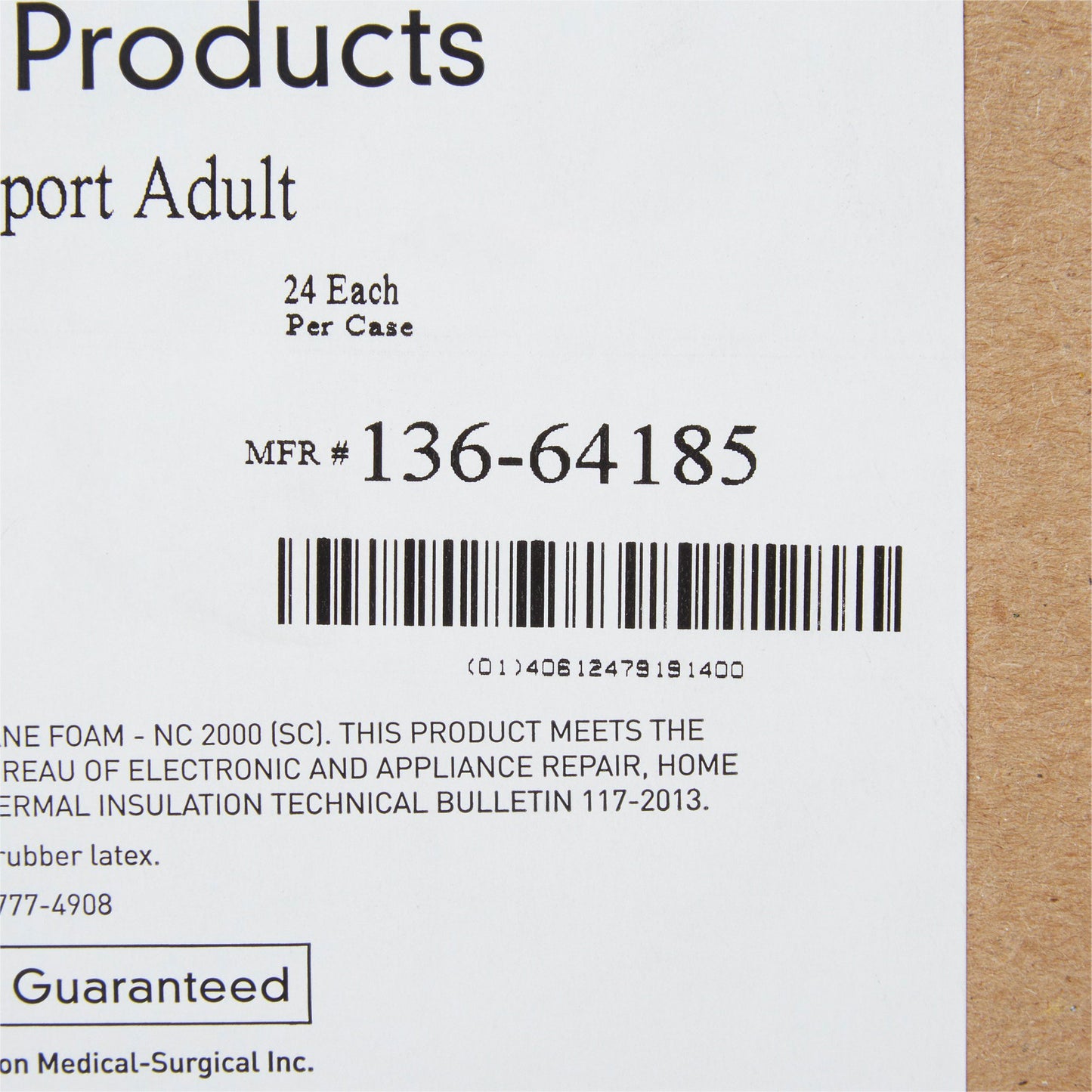 McKesson Head Positioner, 9 x 8 x 4-1/2 Inch