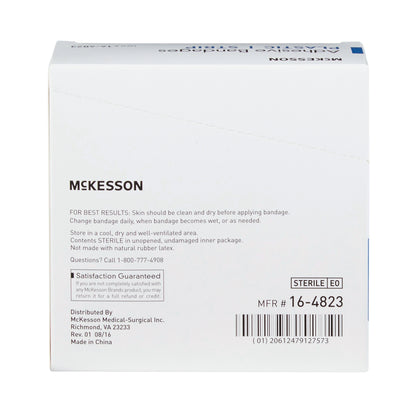 McKesson Adhesive Strip/Plastic Patch, 3/4 x 3 Inch