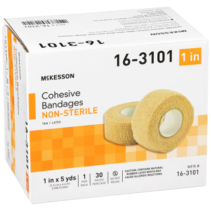 McKesson Self-adherent Closure Cohesive Bandage, Tan