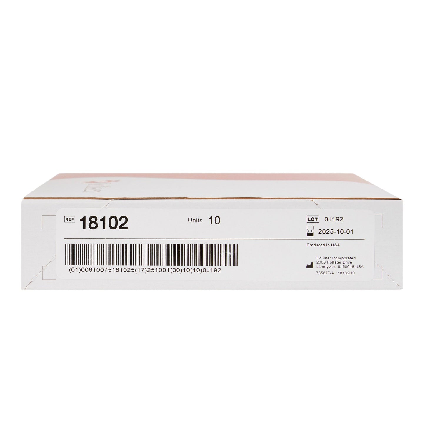 New Image™ 2-Piece Transparent Colostomy Pouch, Pre-cut to Fit 70 mm