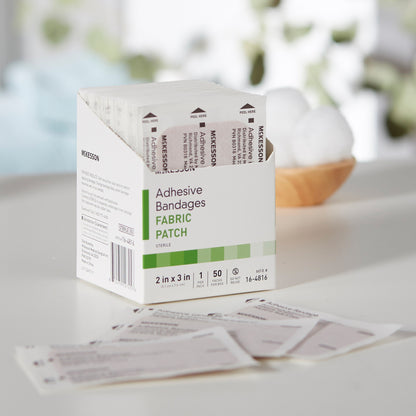 McKesson Tan Adhesive Strip, Up to 4 Inch Length