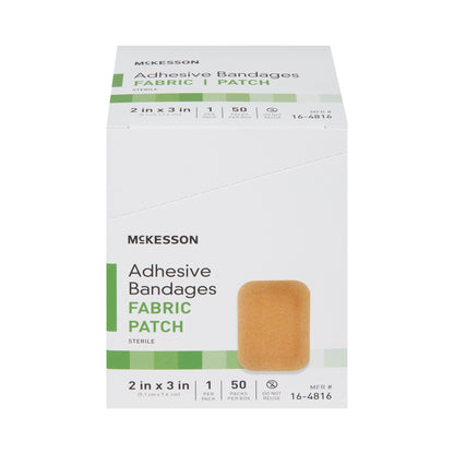 McKesson Tan Adhesive Strip, Up to 4 Inch Length