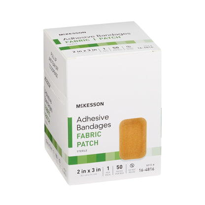 McKesson Tan Adhesive Strip, Up to 4 Inch Length