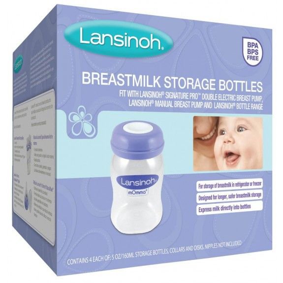 Lansinoh® Breast Milk Storage Bottle, 5 oz.