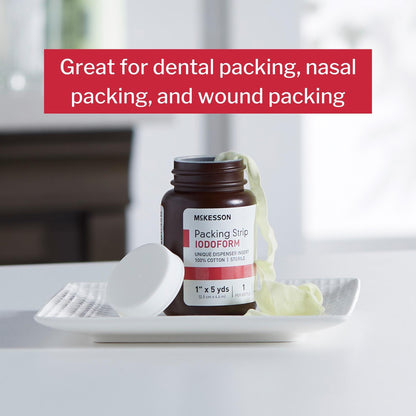 McKesson Iodoform Wound Packing Strip