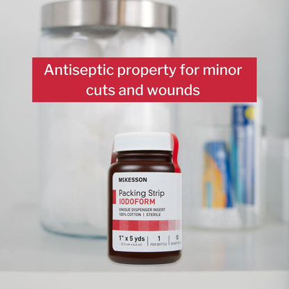 McKesson Iodoform Wound Packing Strip