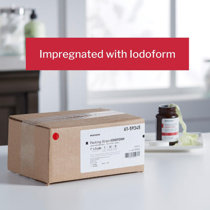 McKesson Iodoform Wound Packing Strip