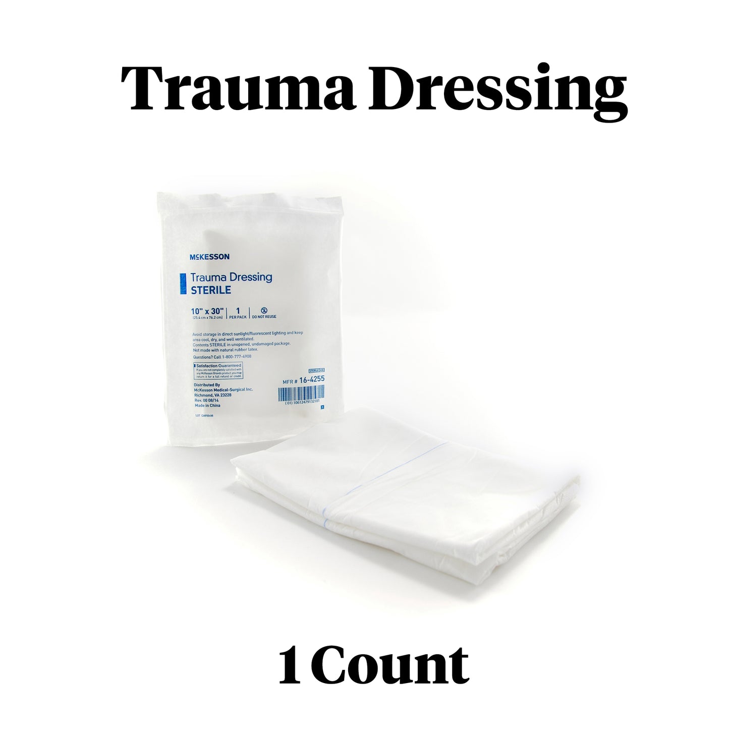 McKesson Sterile Trauma Dressing, 10 x 30 Inch