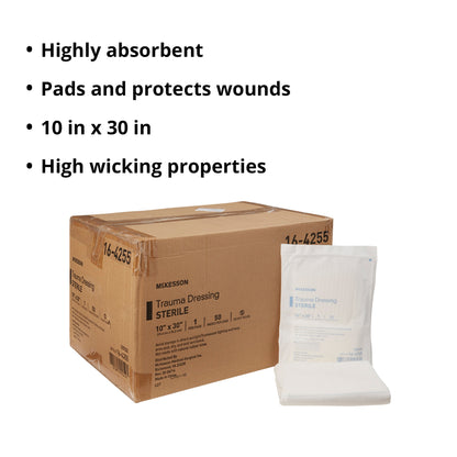 McKesson Sterile Trauma Dressing, 10 x 30 Inch