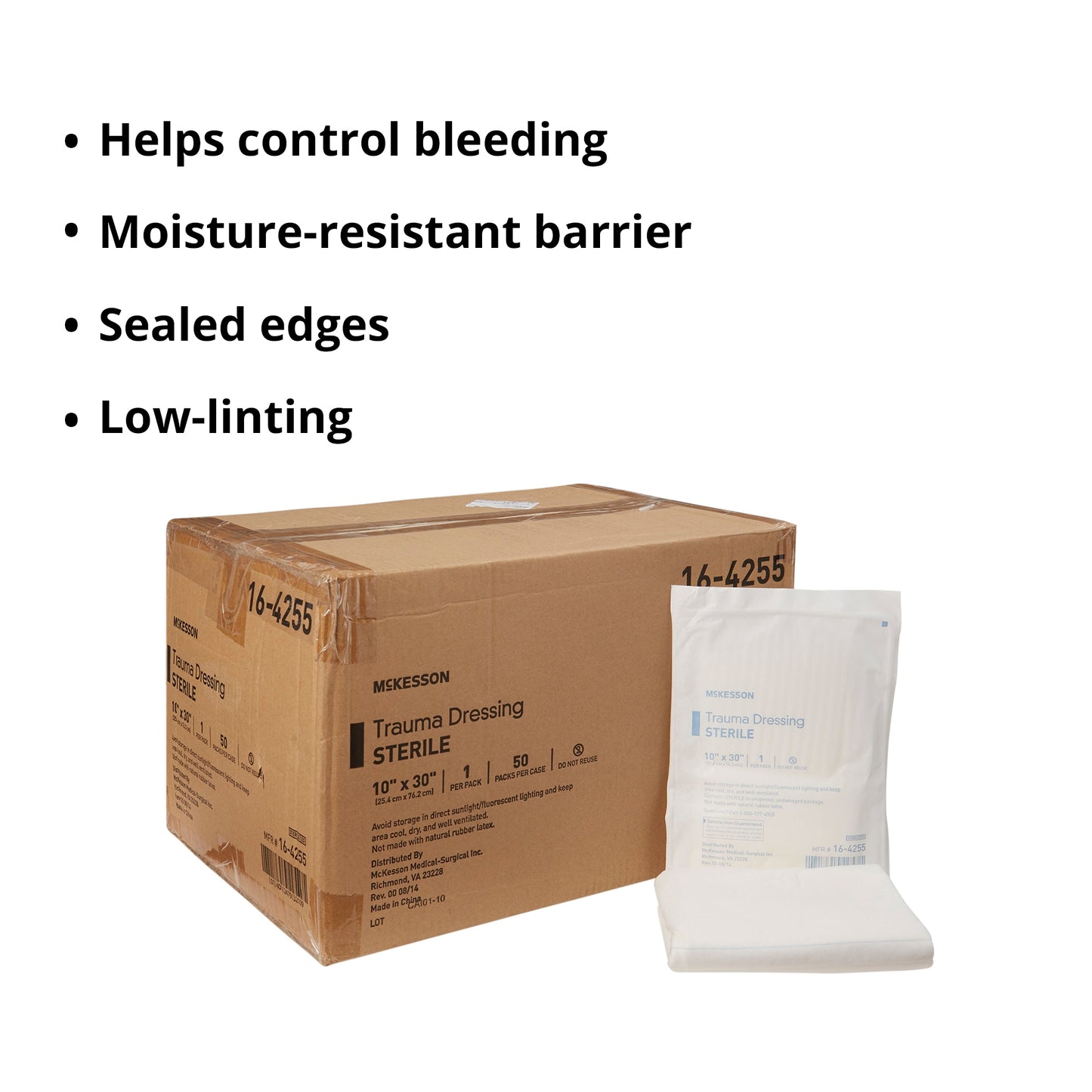 McKesson Sterile Trauma Dressing, 10 x 30 Inch