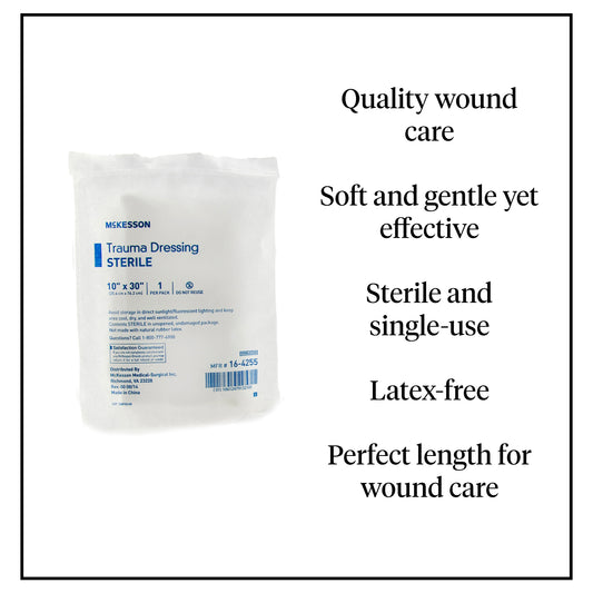 McKesson Sterile Trauma Dressing, 10 x 30 Inch