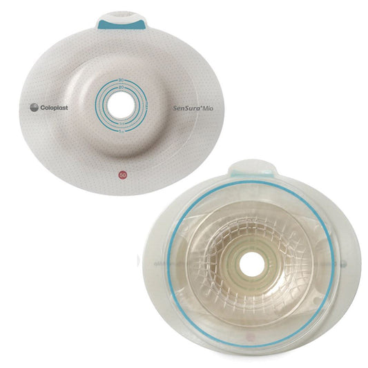 SenSura® Mio Click Deep Convex Ostomy Barrier, 21 mm Stoma Opening