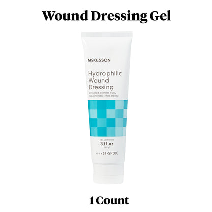McKesson Hydrophilic Wound Dressing, 3-Ounce tube